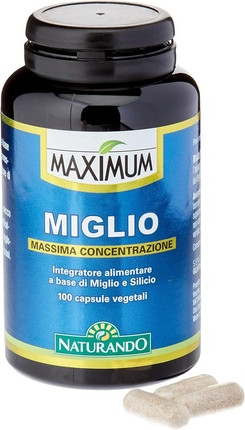 Naturando Maximum Miglio Kapseln für gesunde Nägel und Haare