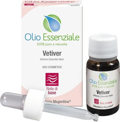 Pure Essential Oil Vetiver Erboristeria Magentina