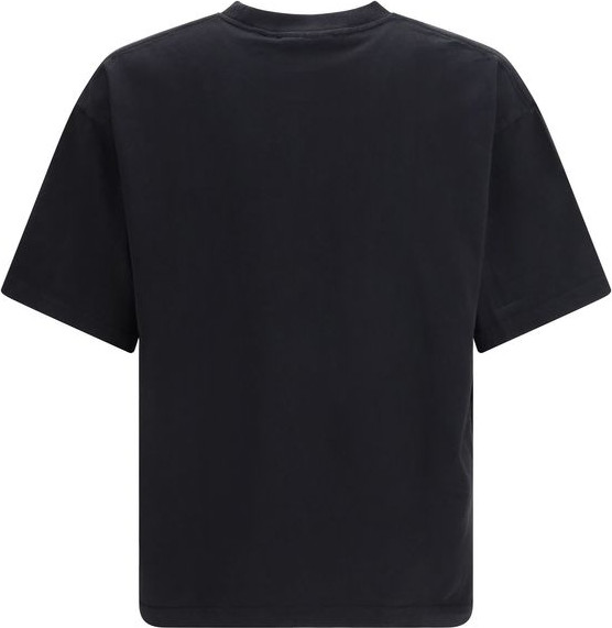 Black Cotton T-Shirt Axel Arigato