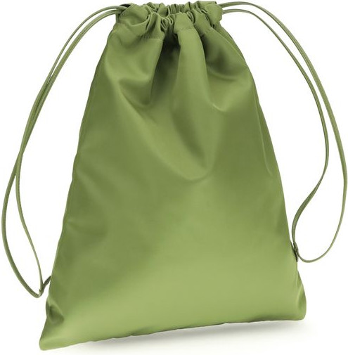 Bicolor Recycled Polyamide Shoulder Bag
