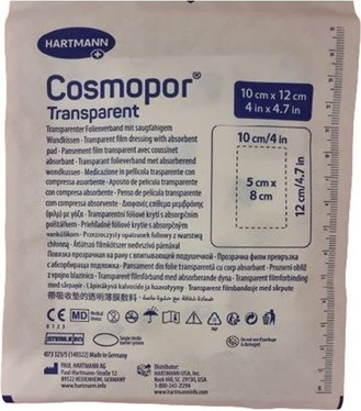 Wasserdichte sterile Pflaster-Folie Hartmann Cosmopor Transparent