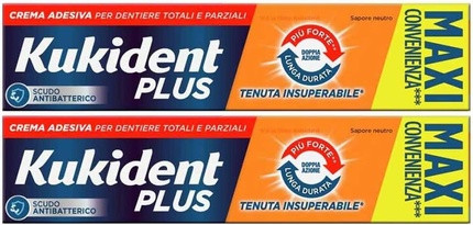 Denture Adhesive Cream Kukident Double Action MAXI