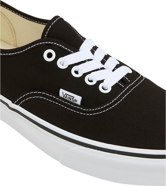 Кроссовки Vans Черные Тканевые Низкие