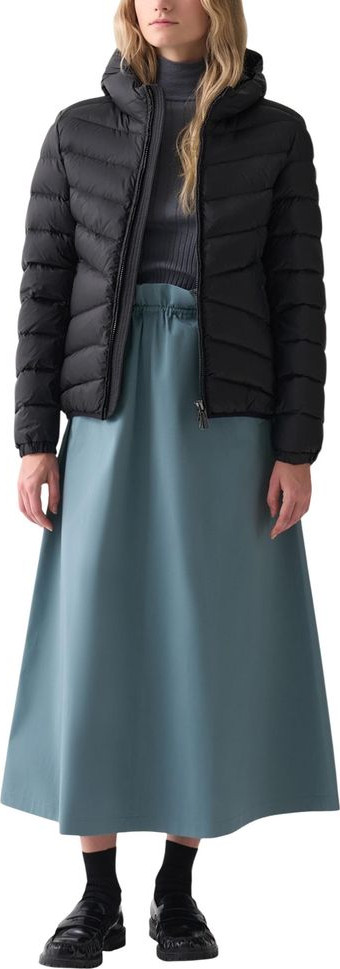 Black Polyamide Coat