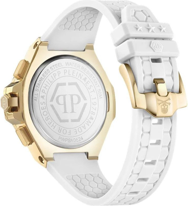 White Synthetic Dress Watch Philipp Plein