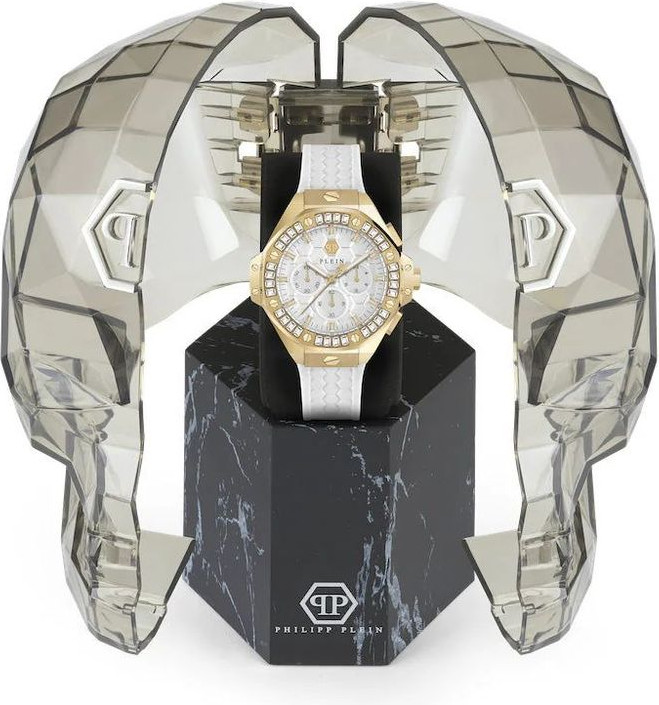 White Synthetic Dress Watch Philipp Plein