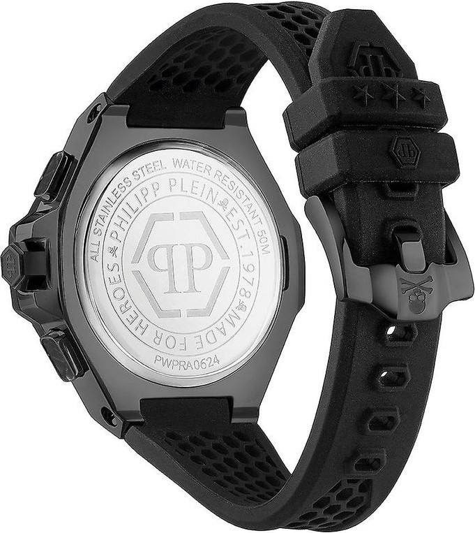Philipp Plein Black Synthetic Sport Watch