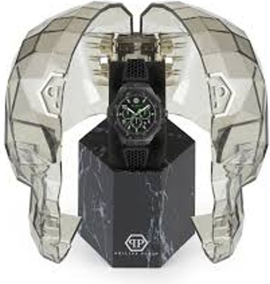 Philipp Plein Black Synthetic Sport Watch