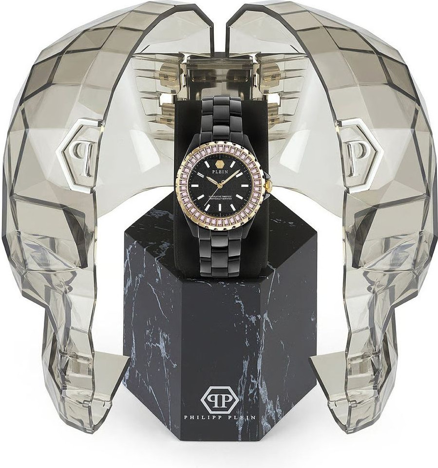 Black Ceramic Dress Watch Philipp Plein