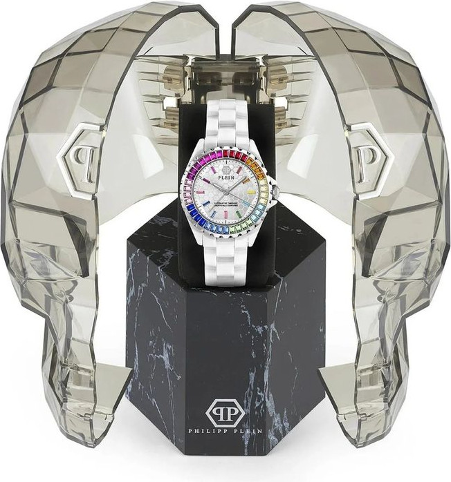 White Ceramic Dress Watch Philipp Plein