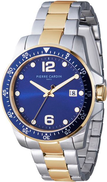 Multicolor Stainless Steel Dress Watch Pierre Cardin