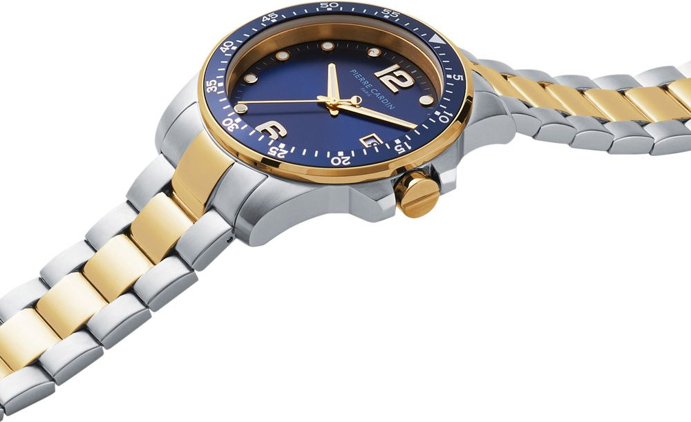 Multicolor Stainless Steel Dress Watch Pierre Cardin