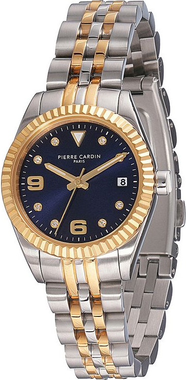 Gray Stainless Steel Bracelet Watch Pierre Cardin
