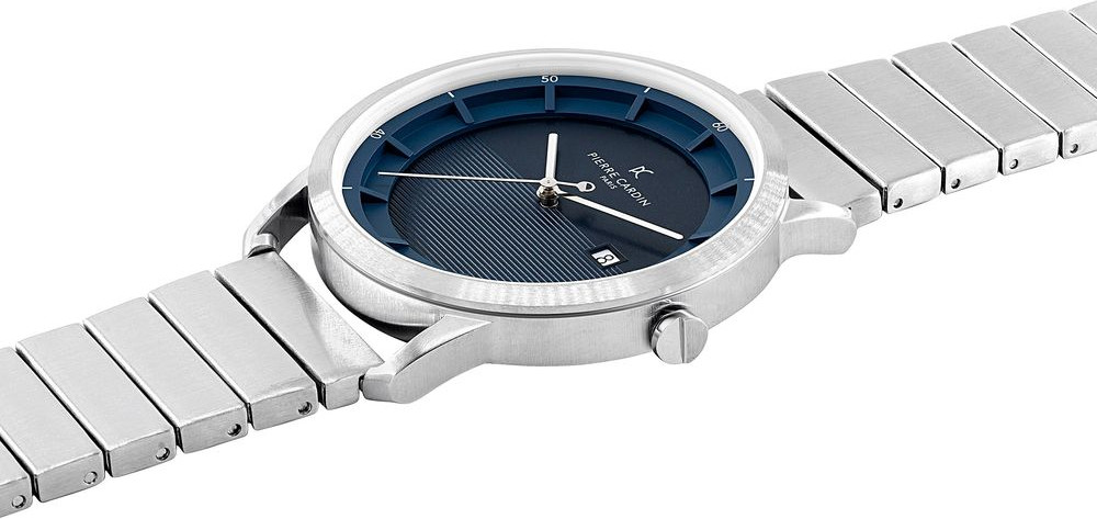 Pierre Cardin Gray Stainless Steel Dress Watch