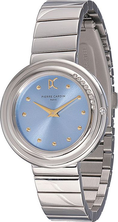 Pierre Cardin Gray Stainless Steel Dress Watch