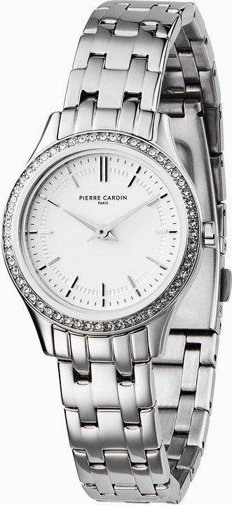 Pierre Cardin Gray Stainless Steel Dress Watch