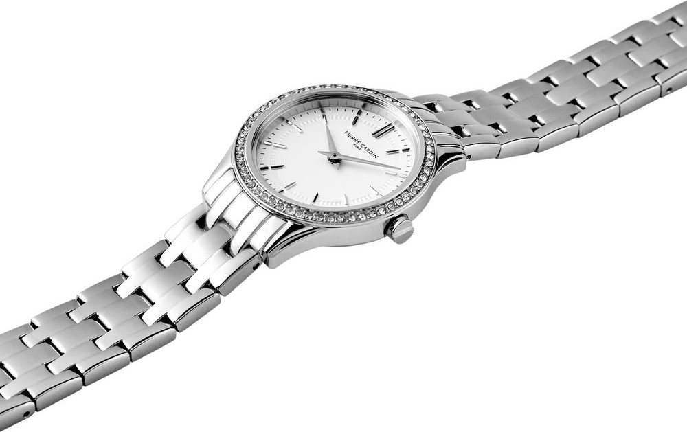 Pierre Cardin Gray Stainless Steel Dress Watch