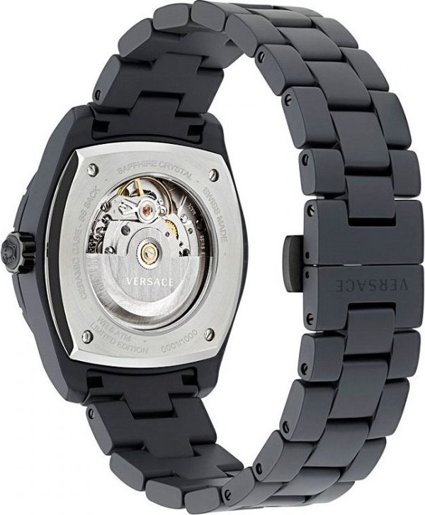 Black Ceramic Dress Watch Versace