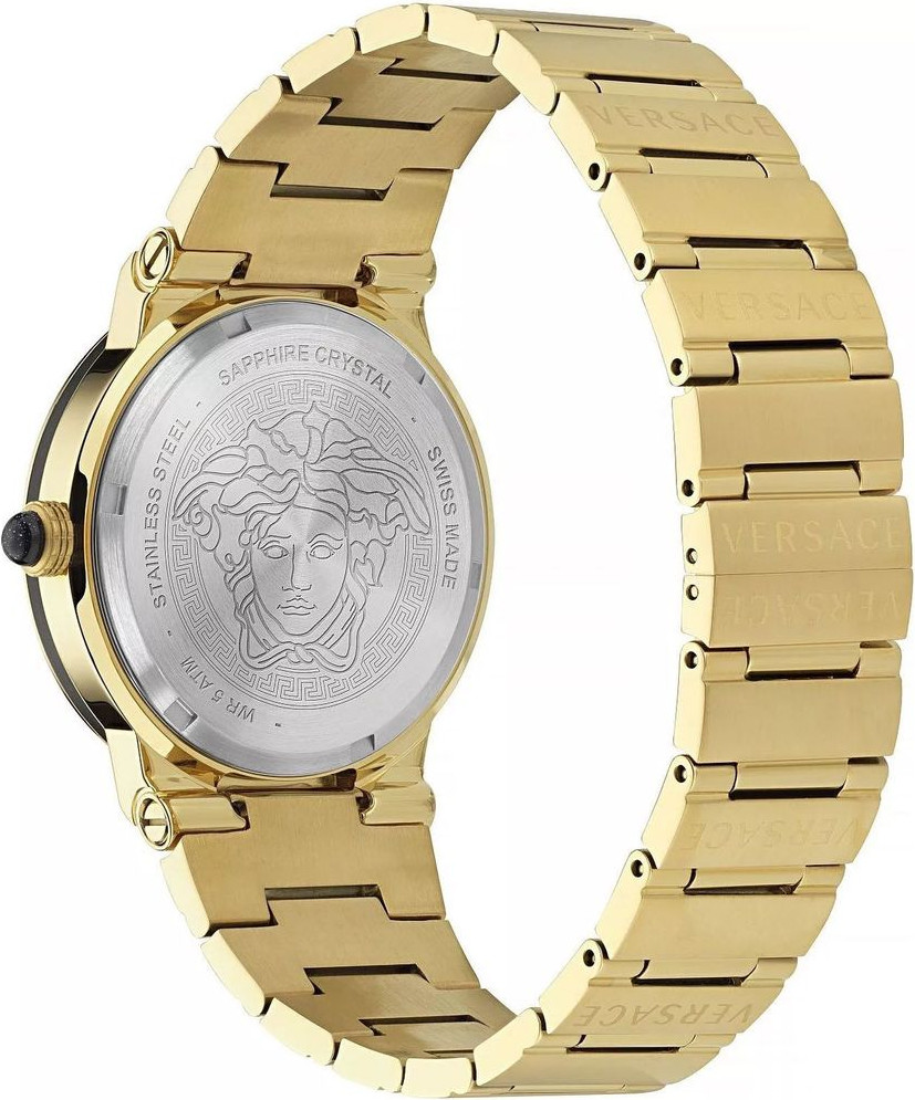 Watch Versace Gold Stainless Steel Dress Watch