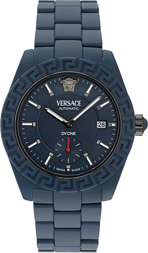 Blue Ceramic Dress Watch Versace