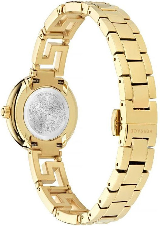 Watch Versace Gold Stainless Steel Dress Watch