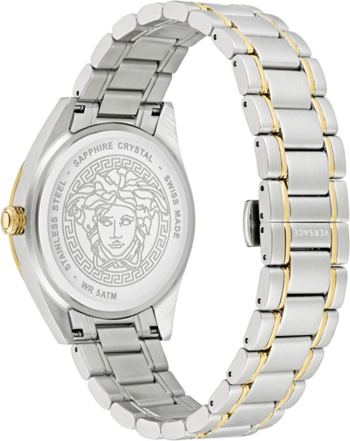 Watch Versace Gray Stainless Steel Dress Watch