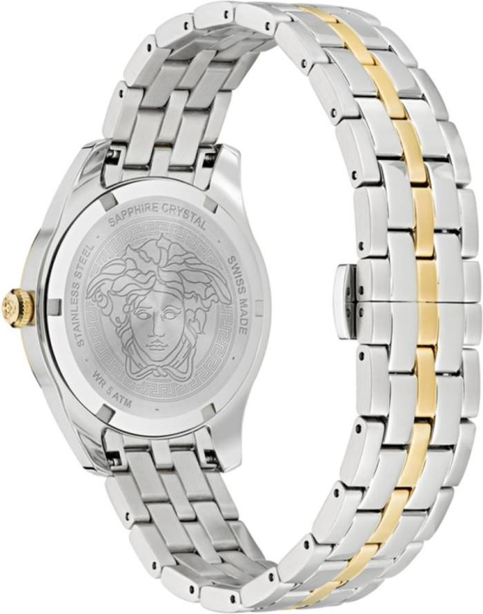 Watch Versace Gray Stainless Steel Dress