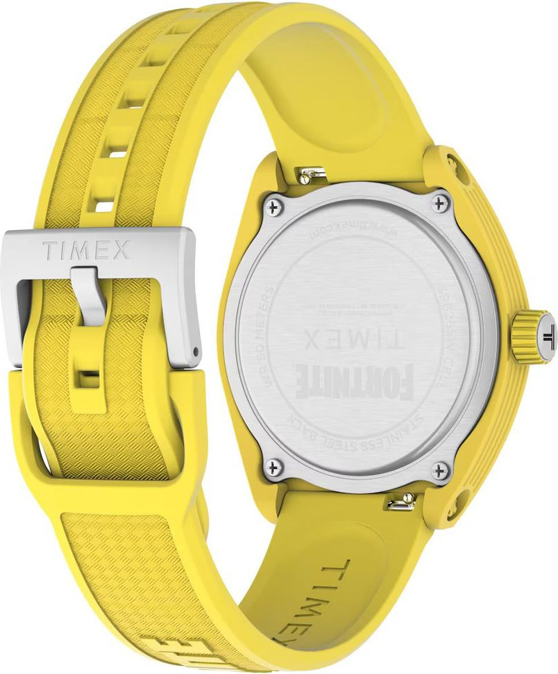 Bicolor Rubber Sport Watch Timex