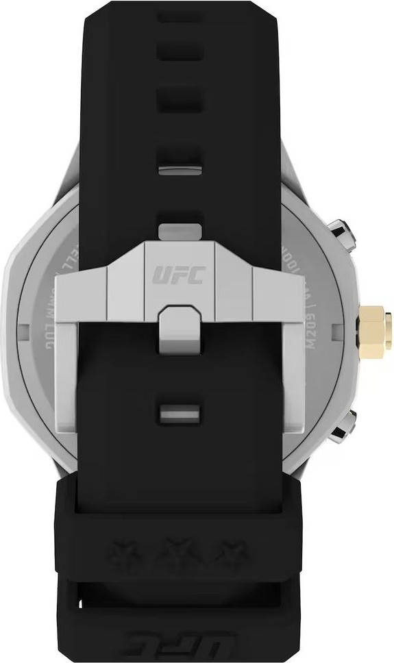 Schwarze synthetische Sportuhr Timex