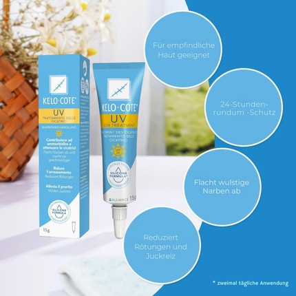 Silicone Scar Gel with Sunscreen Kelo-Cote