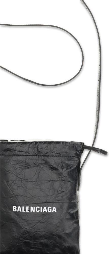 Кошелек Balenciaga Черная Кожа Ягненка