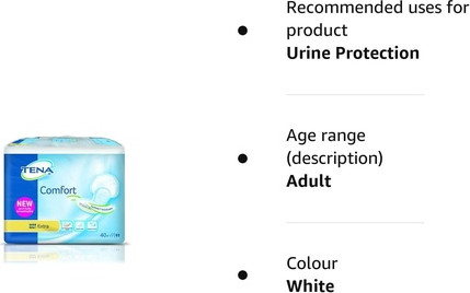 TENA Comfort Extra Вкладыши при недержании