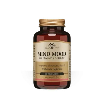 Solgar Mind Mood Supplement Tablets