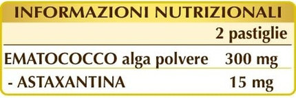 Astaxanthin 15mg Tabletten Nahrungsergänzungsmittel Dr. Giorgini
