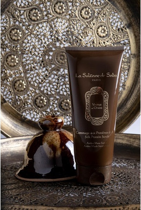 Silk Protein Scrub Amber Musk Sandalwood La Sultane De Saba