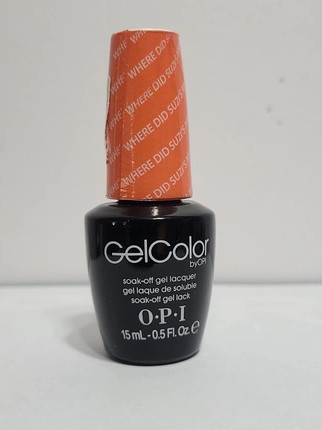 Gelcolor Soakoff Nagellack OPI Where Did Suzi's Mango