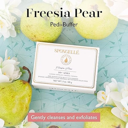 Pedicure Sponge Spongellé Freesia Pear
