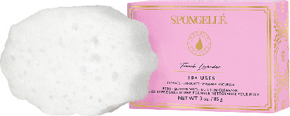 Spongelle Pedi Buffer Exfoliating Foot Scrub & Cleanser With French Lavender