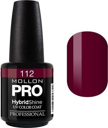 Semipermanent Hybrid Shine Nail Polish Mollon Pro Christine 112