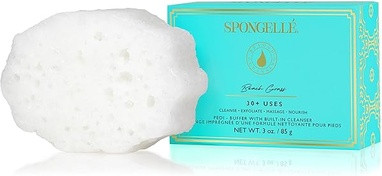 Spongellé Pedibuffer Cleanse Exfoliate & Polish Feet Beach Grass