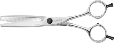 Hair Cutting Scissors Tondeo S Line Supra Fasson Tulip 42 Black