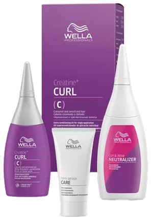 Wella Pro Curlit Extra Conditioning Mild Kit