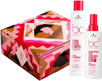 Shampoo Set Schwarzkopf Repair Rescue