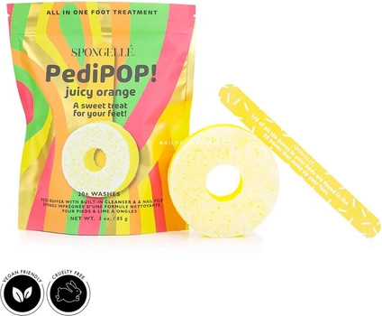 Spongelle Pedipop Juicy Orange