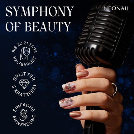 UV Nagellack Neonail Silver Icy Allure