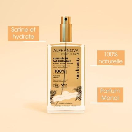 Dry Oil Alphanova Organic Sun Beauty