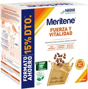 Strength and Vitality Decaffeinated Coffee Flavor Meritene