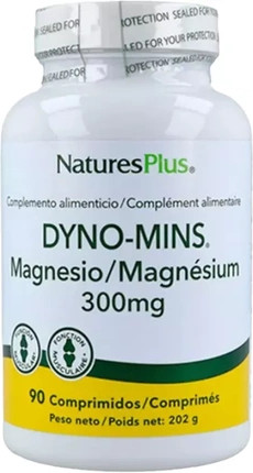 Nature's Plus Dyno Mins Magnesium 300 Mg planshetlari