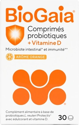 Vitamin D Probiotic Tablets Biogaia