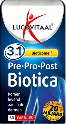 Капсулы Lucovitaal Pre Pro Post Biotica